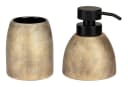 WENKO Badaccessoire-Set Tremea 2-tlg. Keramik Bronze-matt Bild 2