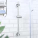 WENKO Duschstange Edelstahl 70 cm Chrom Bild 1