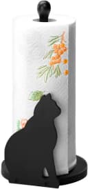 Maximex Küchenrollenhalter Katze Schwarz Holz Bild 2