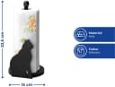 Maximex Küchenrollenhalter Katze Schwarz Holz Bild 5