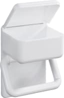 Maximex Toilettenpapierhalter 2 in 1 mit Ablage Weiß Bild 2