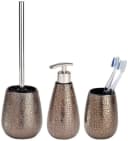 WENKO Badaccessoire-Set Marrakesh 4-tlg. Braun Keramik Orientalisch Bild 2