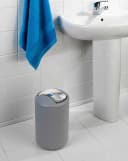Kosmetikeimer WENKO Brasil Grau Kunststoff 6,5 Liter Bild 3