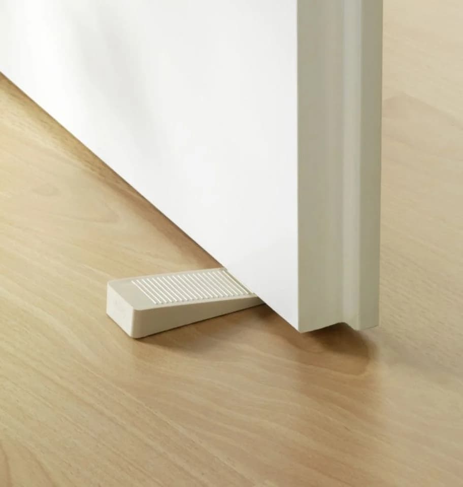 Wenko Türkeile 2er-Set Beige Kunststoff Türstopper - Bild 3