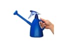 WENKO 2-in-1 Gießkanne 800ml Blau mit Brausekopf und Aufsätzen Bild 2