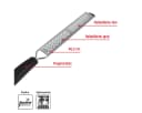 EUROHOME Küchenreibe Edelstahl 40,2 cm Universalhobel Bild 1