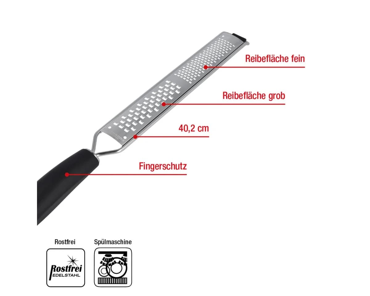 EUROHOME Küchenreibe Edelstahl 40,2 cm Universalhobel