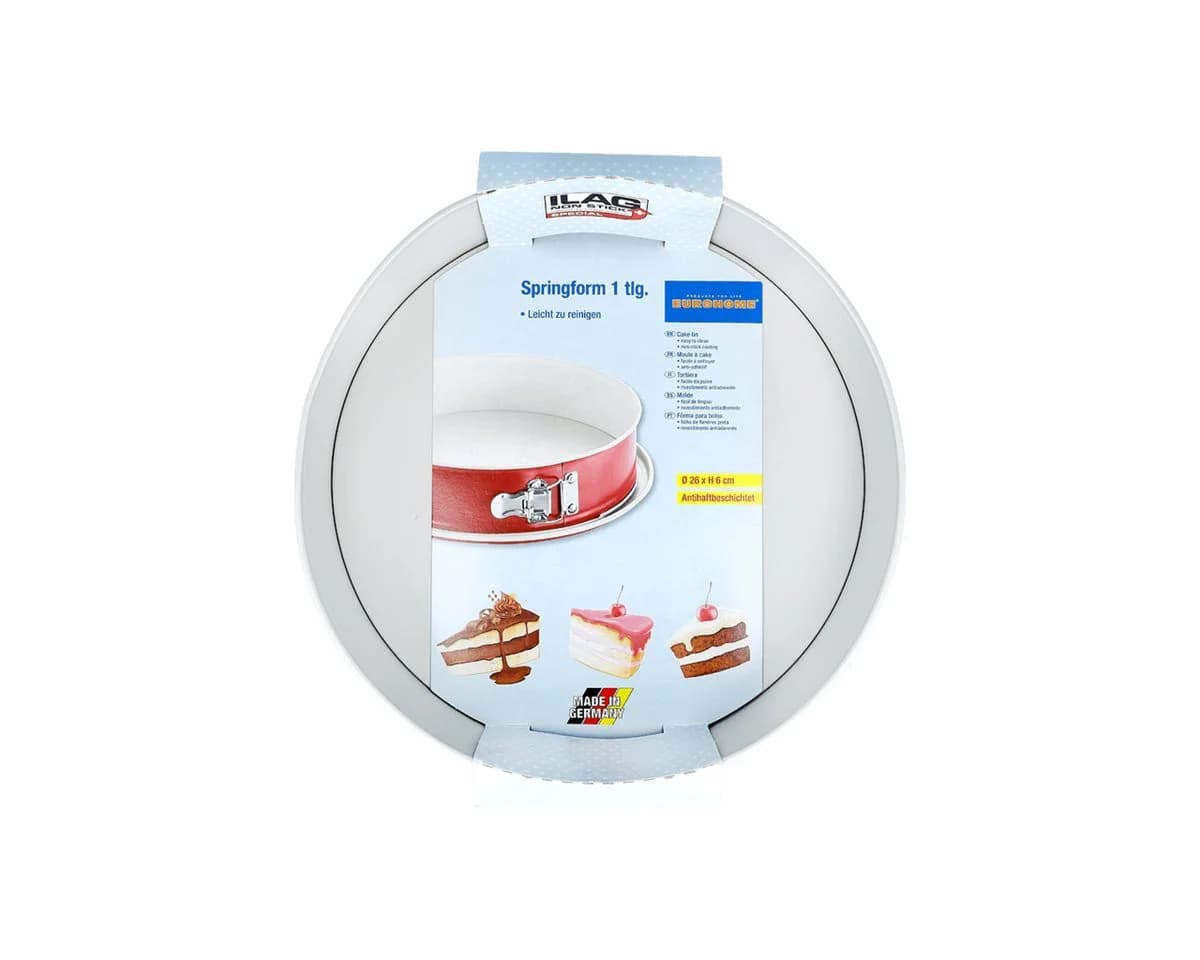 EUROHOME Springform Kuchenform rund Ø26 cm Antihaftbeschichtung - Bild 4