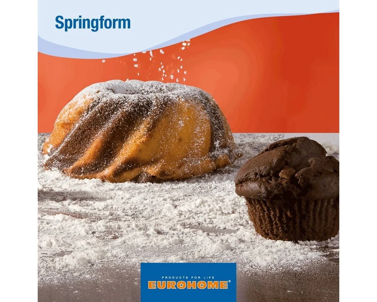 EUROHOME Springform Kuchenform rund Ø26 cm Antihaftbeschichtung - Bild 5