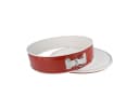 EUROHOME Springform Ø28 cm Antihaftbeschichtung rot-creme Bild 3