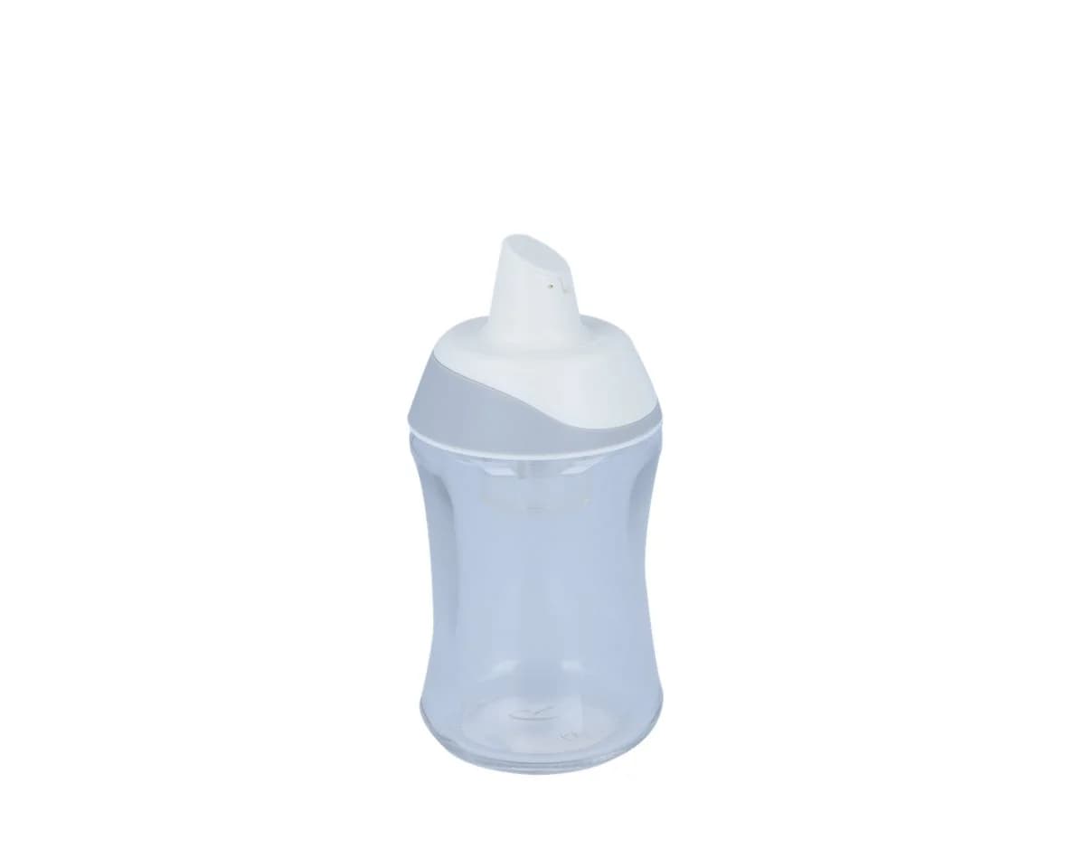 EUROHOME Zuckerstreuer Glas 15cm 2-farbig sortiert