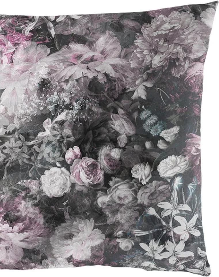 BIERBAUM Bettwäsche Set Mako-Satin Bunt Blumen Grau Rosa - Bild 4