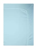 BIERBAUM Spannbettlaken Mako Satin Blau 100% Baumwolle Bild 3