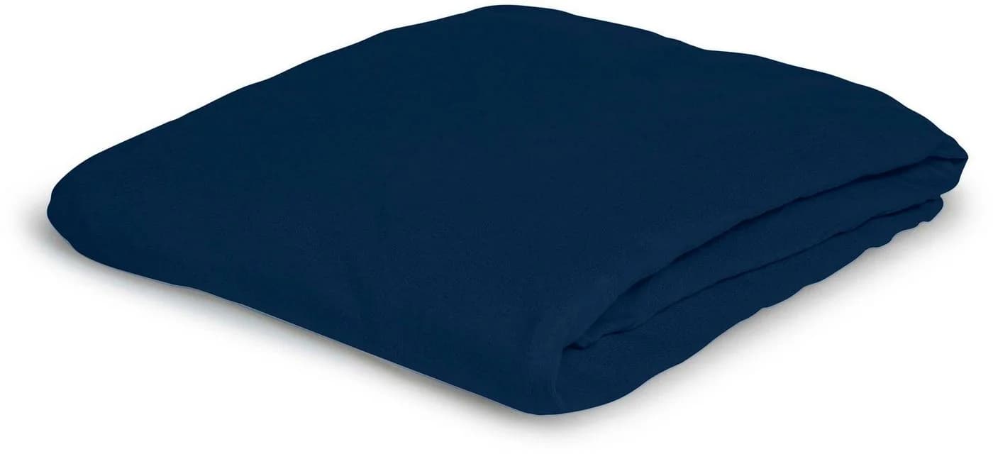 Bierbaum Spannbettlaken Jersey Marineblau 95% Baumwolle 5% Elasthan - Bild 3