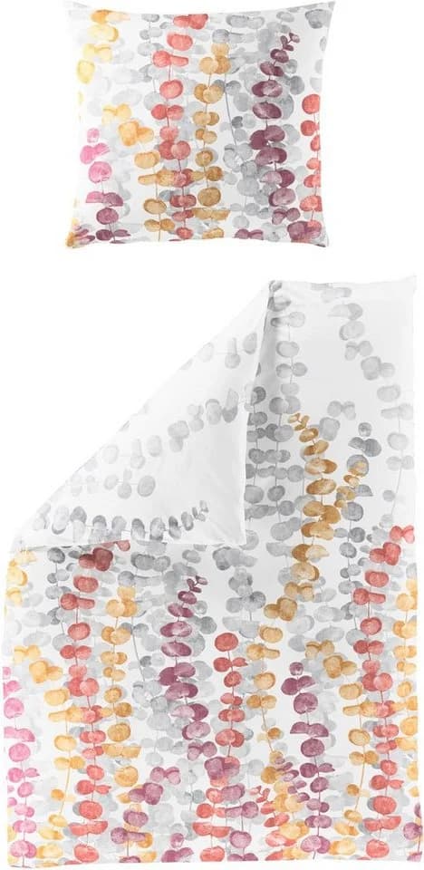 BIERBAUM Bettwäsche Mako-Satin Rot 135x200cm - Bild 2