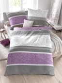 Bierbaum Bettwäsche 4954 Violett Paisley 100% Baumwolle Bild 2