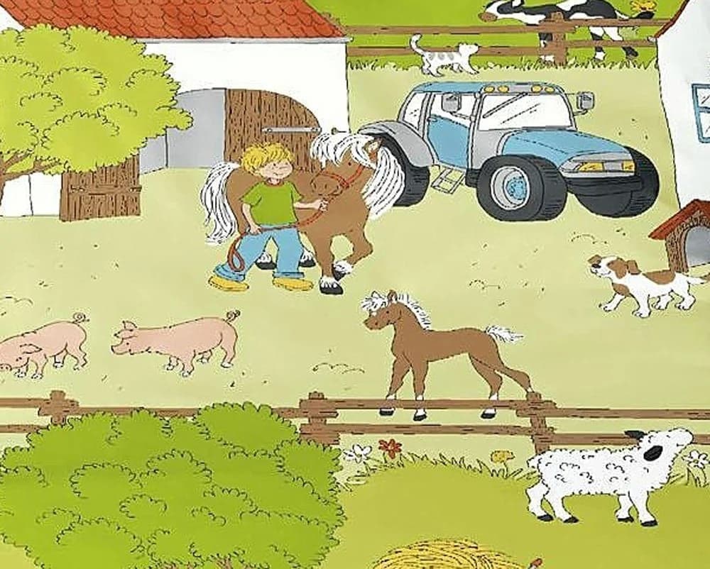 Kinderbettwäsche Bauernhof-Design - Bild 4