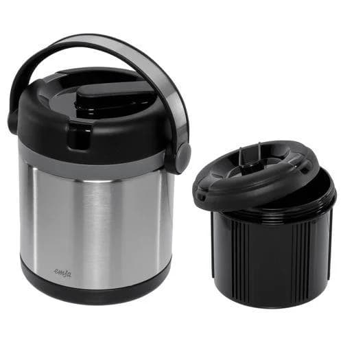 Emsa Mobility Isolier-Speisegefäß 1,2l Edelstahl Schwarz/Anthrazit