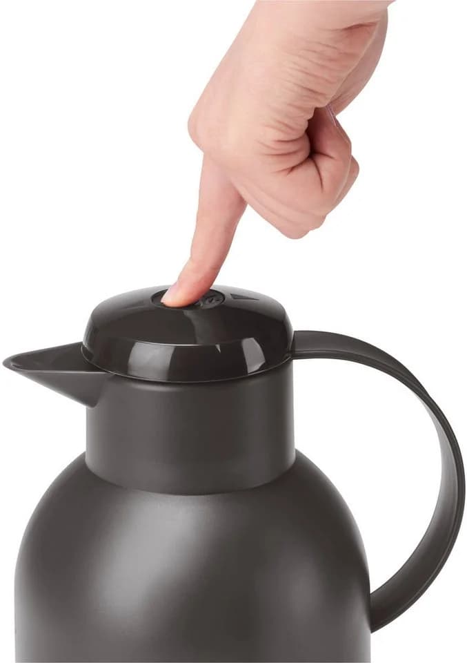 Emsa Isolierkanne Samba 1,5 L Schwarz Kunststoff Glaskolben - Bild 3