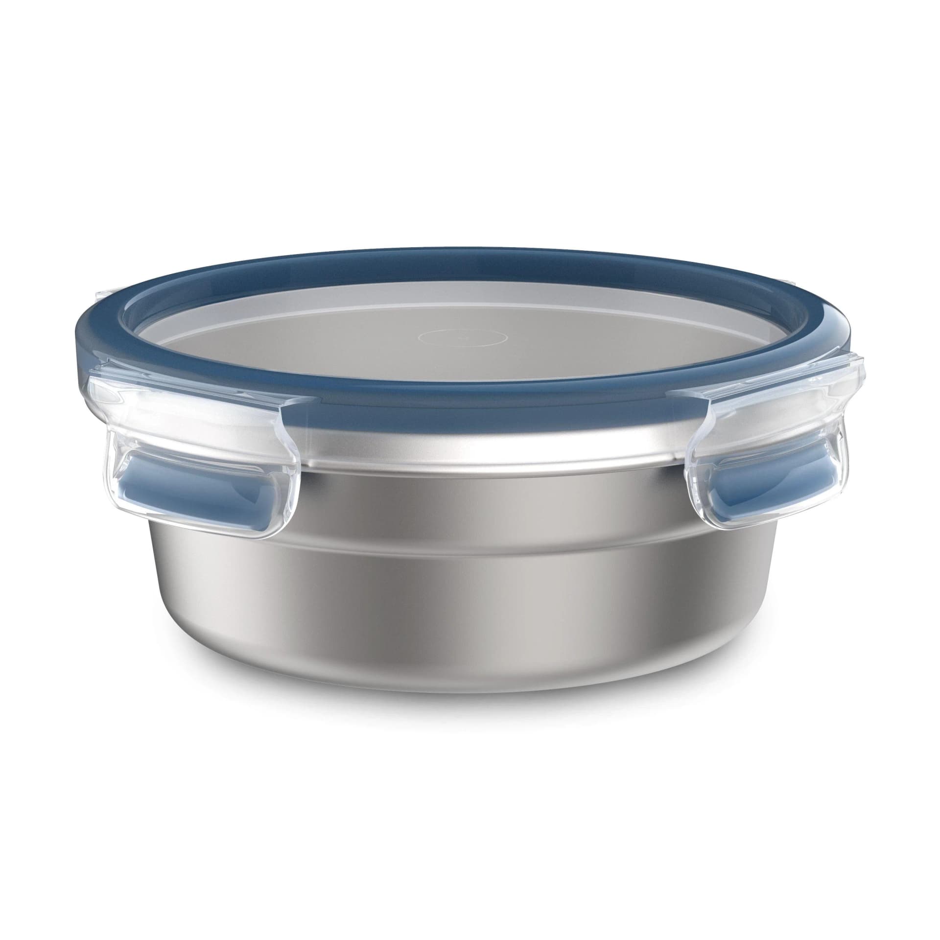 Emsa Frischhaltedose Clip & Close Stainless Steel Transparent Metall
