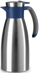 EMSA Soft Grip Isolierkanne 1L Blau/Edelstahl Bild 2