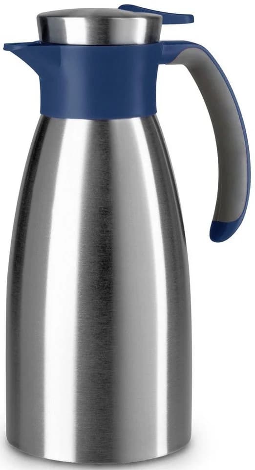 EMSA Soft Grip Isolierkanne 1L Blau/Edelstahl - Bild 2