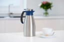 EMSA Soft Grip Isolierkanne 1L Blau/Edelstahl Bild 4