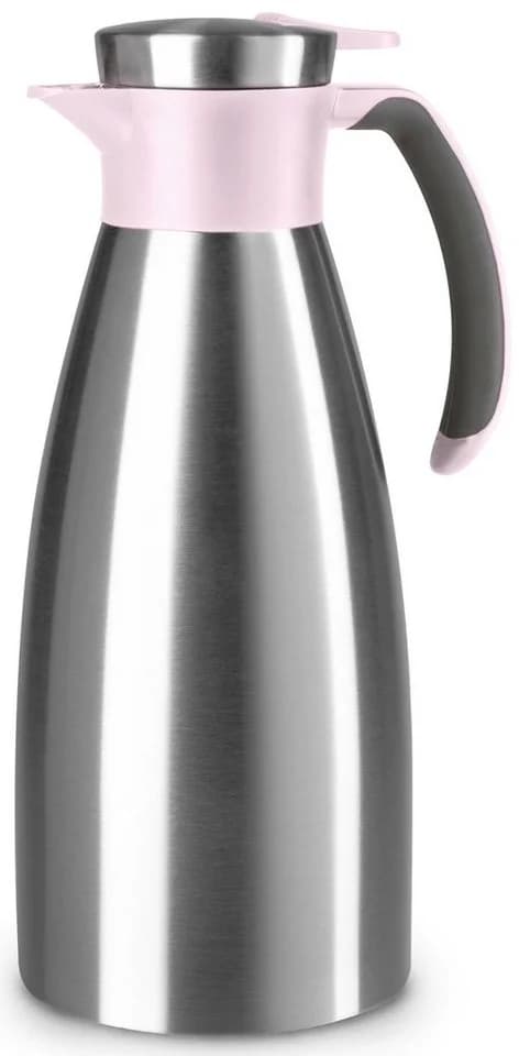 EMSA Soft Grip Isolierkanne Pink/Edelstahl 1,5L - Bild 2