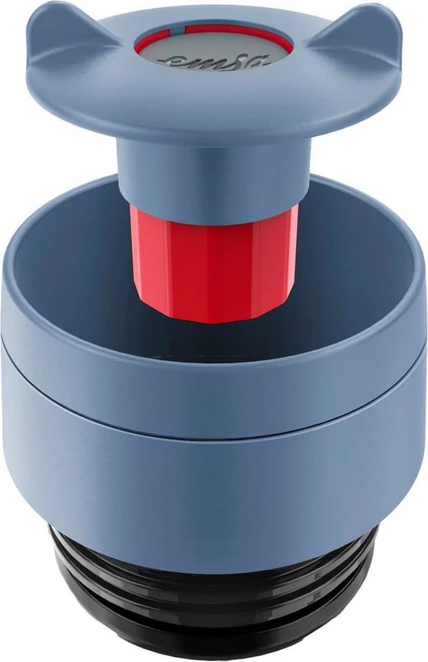 Emsa Travel Mug Eco Isolierbecher 0,36 Liter Blau Edelstahl - Bild 4
