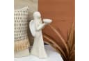 Gilde Engelfigur Gabi mit Teelichthalter Creme Weiß Bild 5