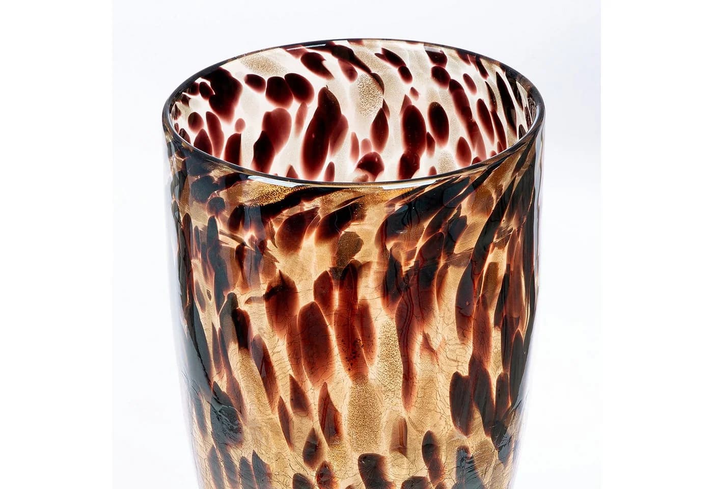 GILDE Dekovase Vase Braun Glas 29 cm - Bild 4