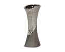 GILDE Blumenvase Bridgetown 30 cm Keramik Grau/Silber Bild 2