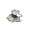 GILDE Dekoschale Ginkgo Blatt Silber Aluminium Bild 5