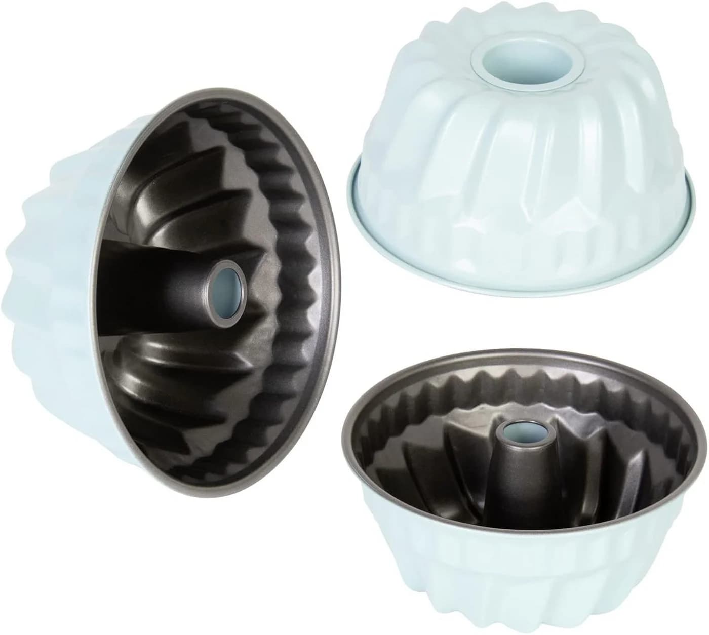 Wenco Mini-Gugelhupfform 18 cm Mintgrün Antihaft - Bild 3