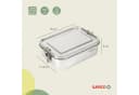 Wenco Lunchbox 650 ml Edelstahl 2-fach unterteilt Auslaufsicher Bild 3