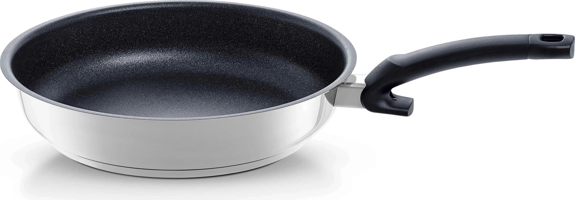 Fissler Bratpfanne Adamant Premium Edelstahl Antihaft 26cm Silber