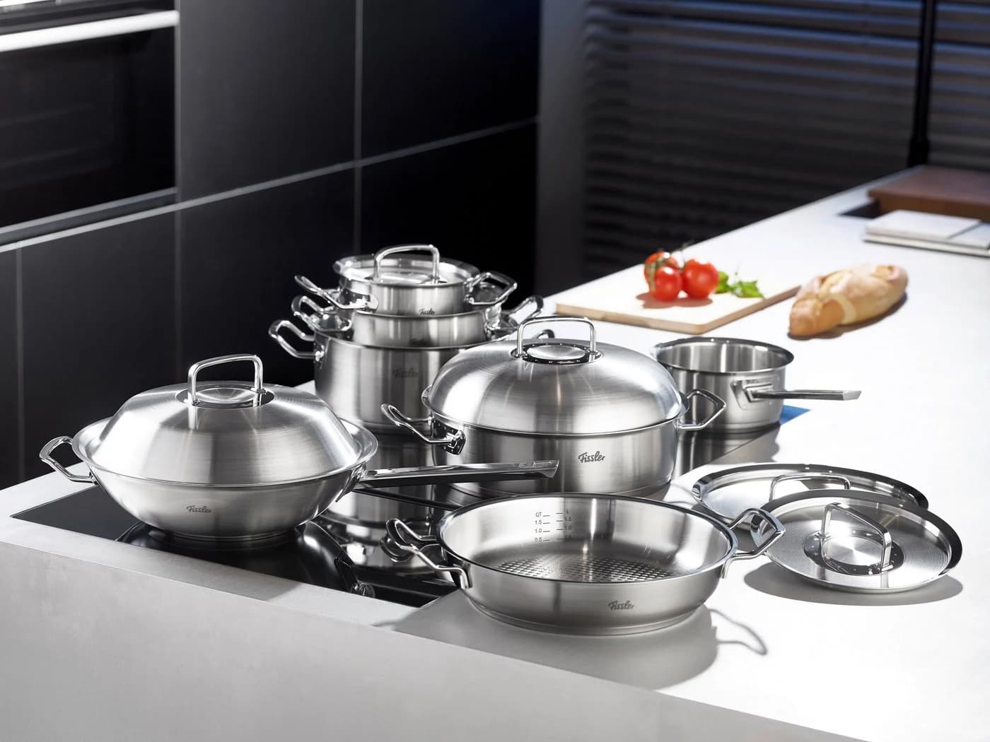 Fissler Milchtopf ORIGINAL-PROFI COLLECTION Edelstahl Silber 16cm