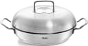 Fissler Servierpfanne Bräter mit Deckel Ø 24 cm Edelstahl Silber Bild 2