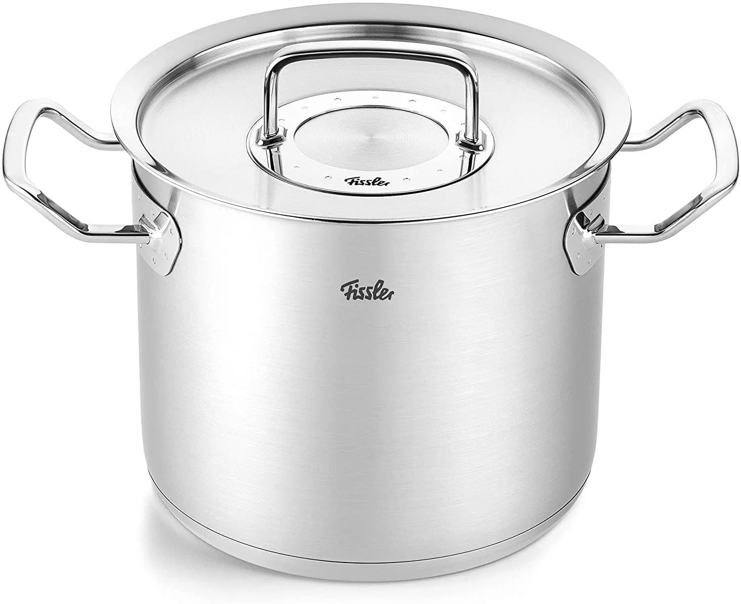 Fissler ORIGINAL-PROFI COLLECTION Hoher Kochtopf Edelstahl Silber Ø 20 cm