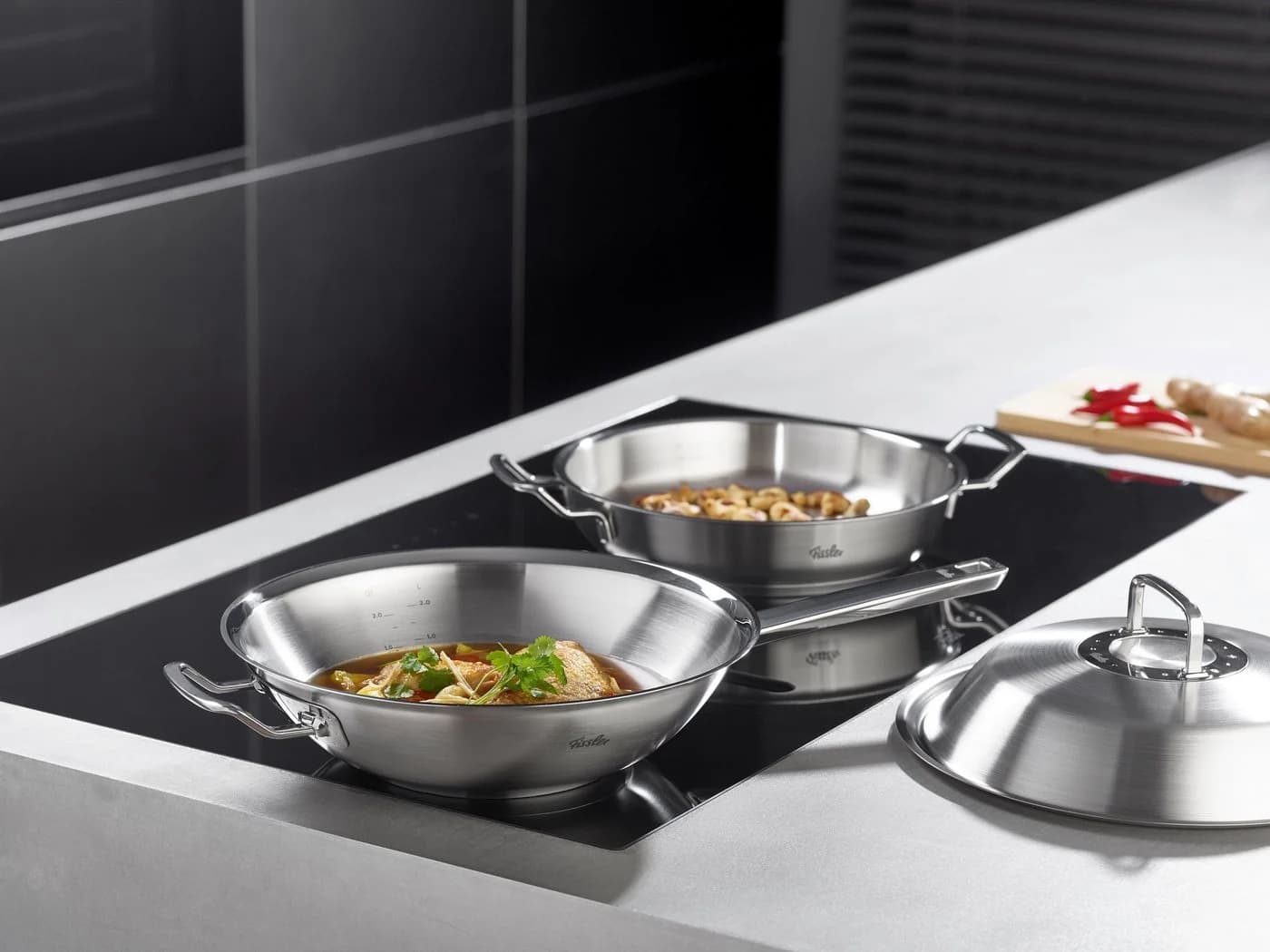 Fissler Topfdeckel ORIGINAL-PROFI COLLECTION® Hochraum-Deckel Edelstahl - Bild 3