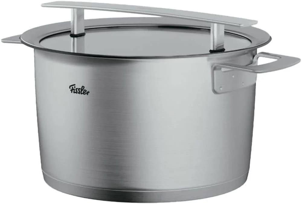 Fissler Kochtopf Phi Collection Silber Edelstahl 18/10