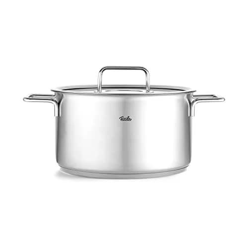 Fissler Pure Collection Kochtopf Silber Edelstahl 18/10