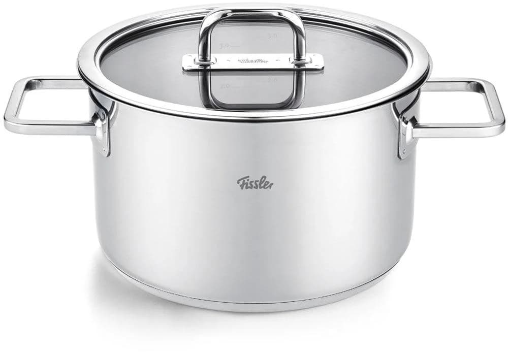 Fissler Viseo Pro Kochtopf Silber Edelstahl