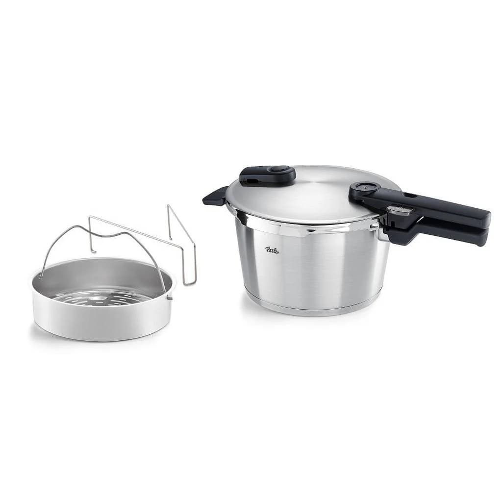 Fissler Vitaquick® Premium Schnellkochtopf 4,5L Silber Edelstahl