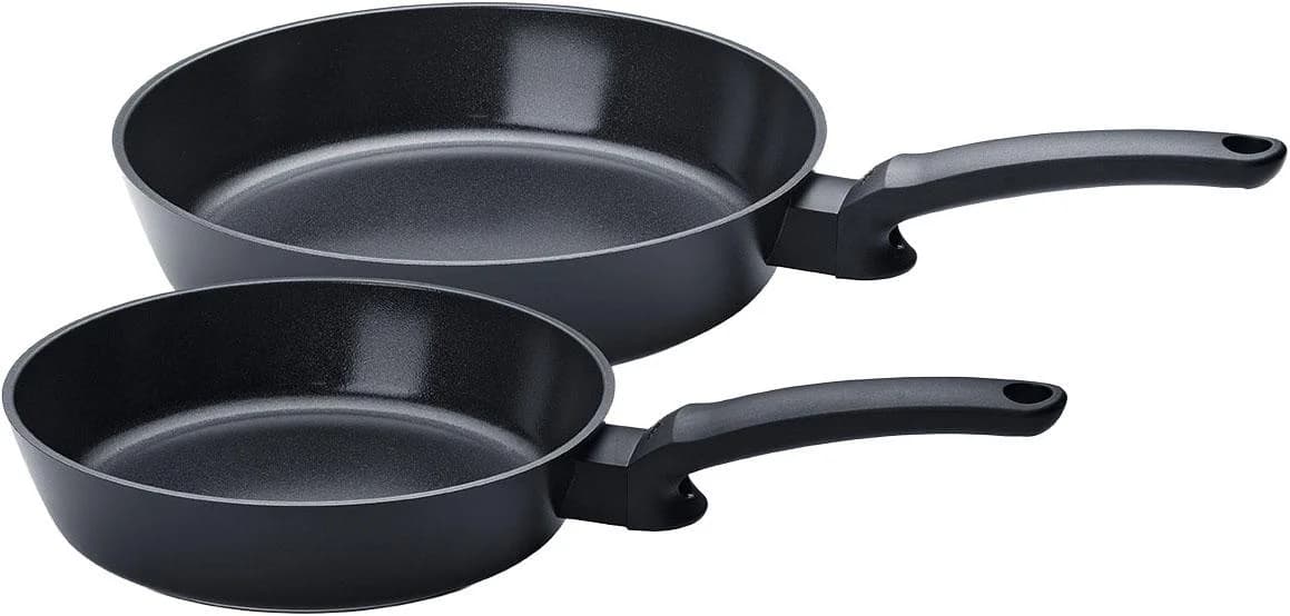 Fissler Ceratal Evo Comfort Pfannen-Set 2-tlg. Schwarz Keramik
