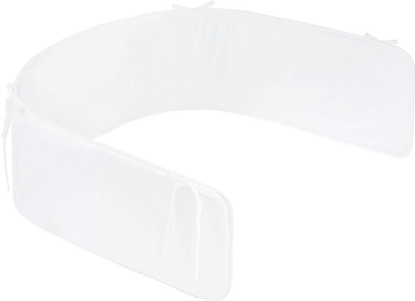 Julius Zöllner Bettnestchen Basic Soft Uni Weiß - Bild 2
