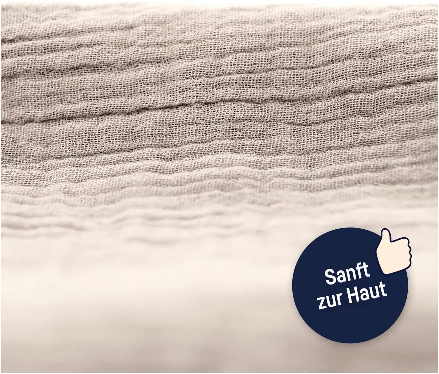 Julius Zöllner Bettnestchen Basic Soft Uni Weiß - Bild 4