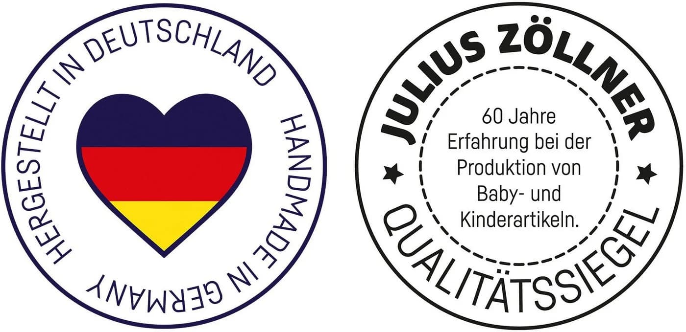 Julius Zöllner Bettnestchen Basic Soft Uni Weiß - Bild 5
