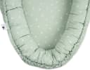 Julius Zöllner Kuschelnest NIDO Stary Grün 100% Baumwolle Made in Germany Bild 1