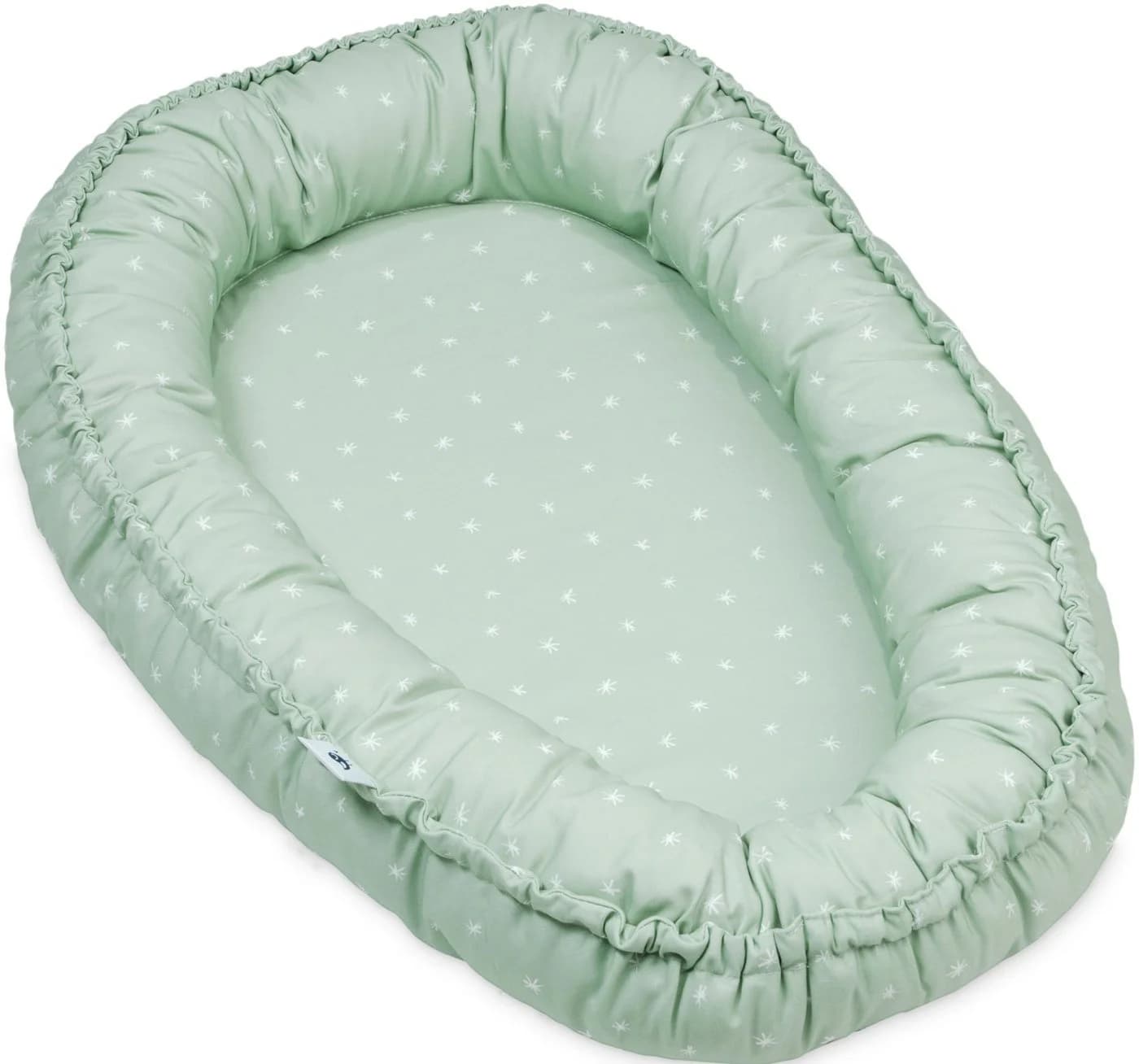 Julius Zöllner Kuschelnest NIDO Stary Grün 100% Baumwolle Made in Germany - Bild 2